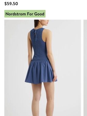 Smocked Mini Dress